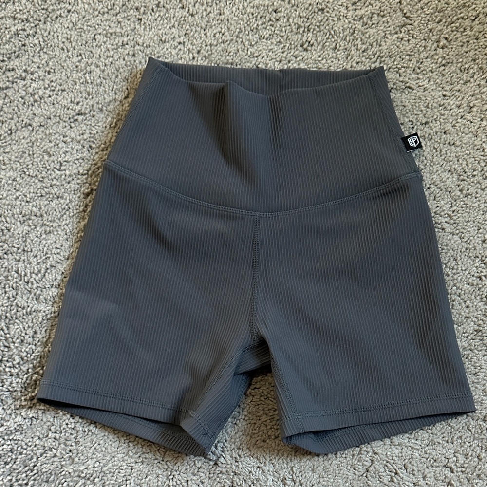Born Primitive Charcoal Bike Shorts